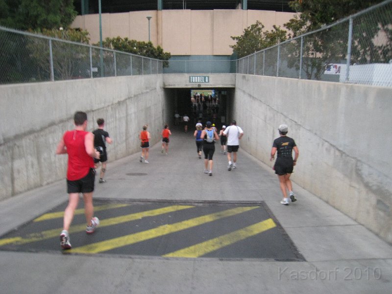 Disneyland 2010 HM Race 0415.JPG - Entering Angel Stadium.